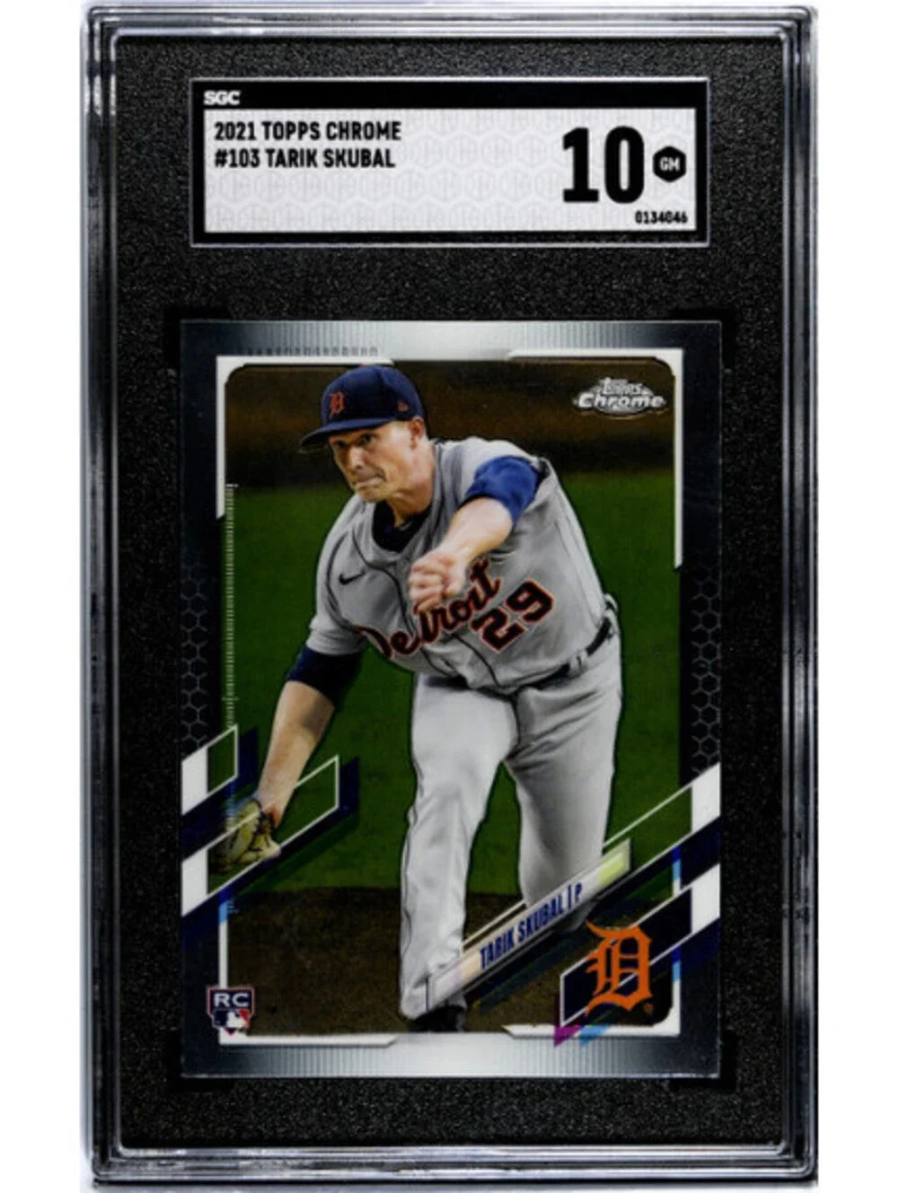 2021 Topps Chrome Tarik Skubal #103